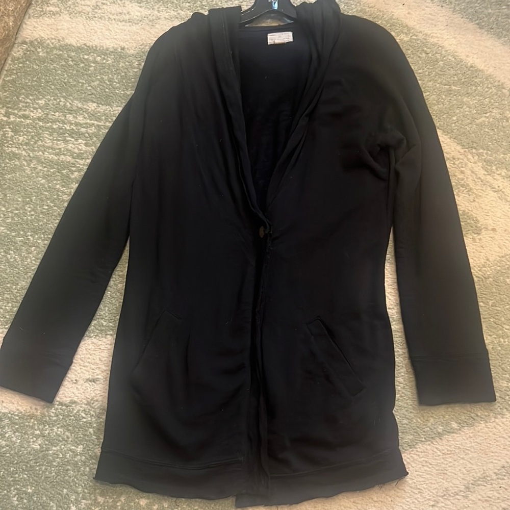 Hooded Knit Jacket